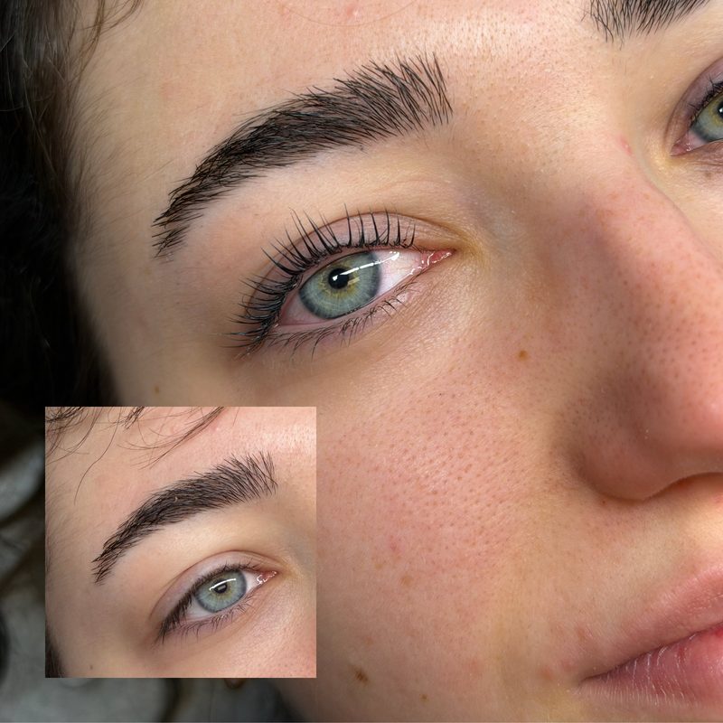 Ліфтинг вій — результат 2, салон PLACE Варшава