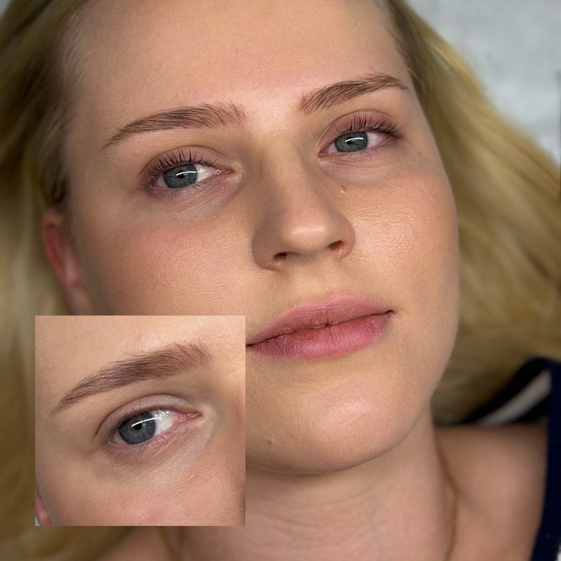 Ліфтинг вій — результат 1, салон PLACE Варшава