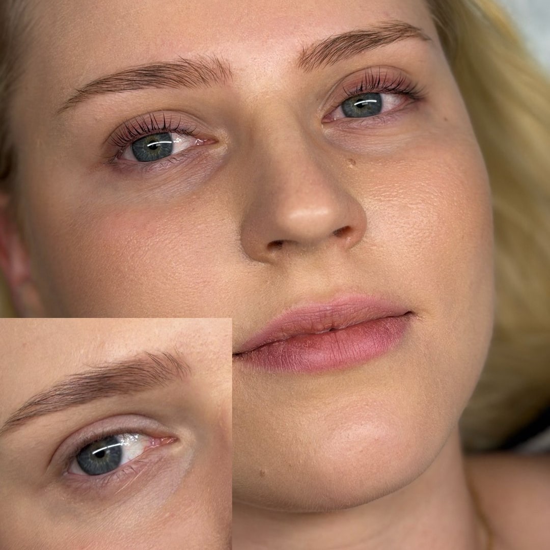 Lash lamination - before/after